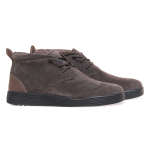 HEY DUDE JO SUEDE/JAVA HEY DUDE JO SUEDE/JAVA