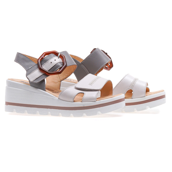 Босоніжки 24 PFM M2-63008-L21/GREY+WHITE