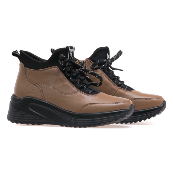 Черевики 24 PFM L8-7088-01/BEIGE LEATHER
