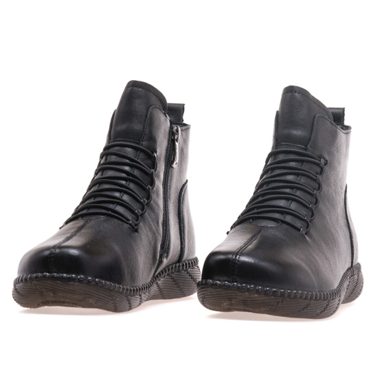 Черевики 24 PFM ZY-8790-2R/BLACK LEATHER