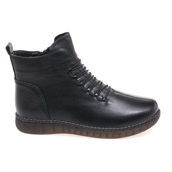 Черевики 24 PFM ZY-8790-2R/BLACK LEATHER
