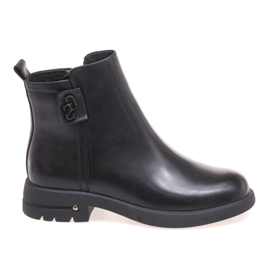 Черевики 24PFM R3-2100-12R/BLACK LEATHER