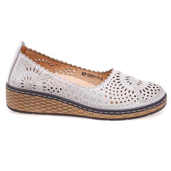 Туфлі 24 PFM M2-2091-1-2 WHITE LEATHER