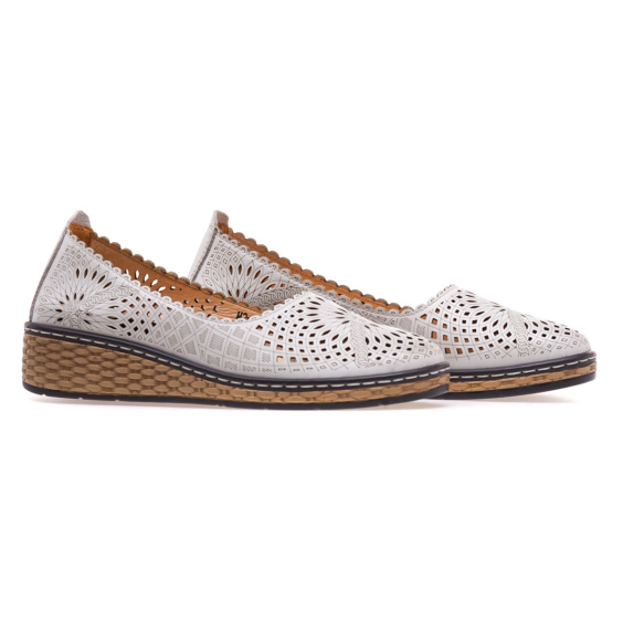 Туфлі 24 PFM M2-2091-1-2 WHITE LEATHER