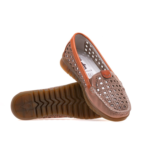 Мокасини 24 PFM L8-900-K1/BEIGE
