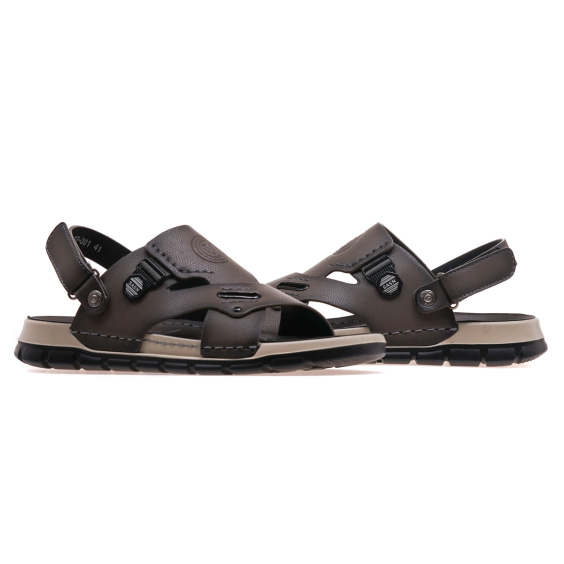 Сандалі 24 PFM N1-27-301/GREY LEATHER