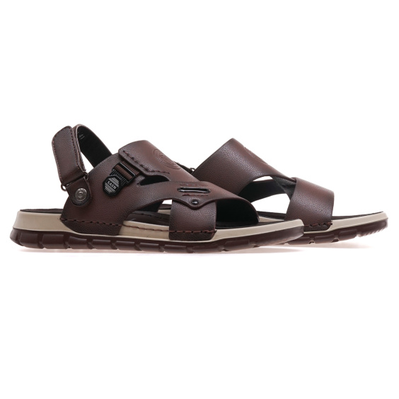 Сандалі 24 PFM N1-27-301/BROWN LEATHER