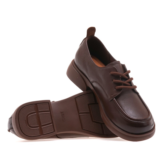 Туфлі 24 PFM YG-1886-87A/BROWN LEATHER