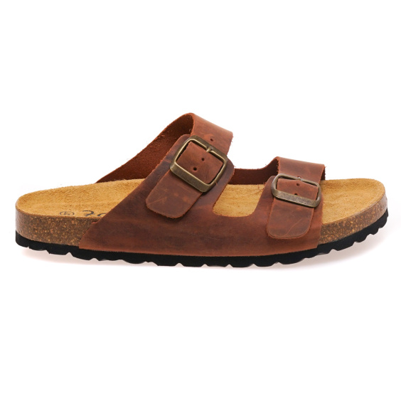 Шльопанці ZOMA 10251 CUERO 1/BROWN