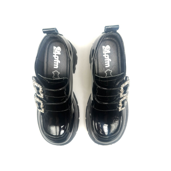 Туфлі 24 PFM YG-1926-01/BLACK LAK
