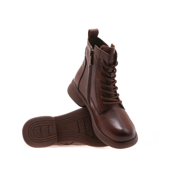 Черевики 24PFM YG-2816R/BROWN LTHR