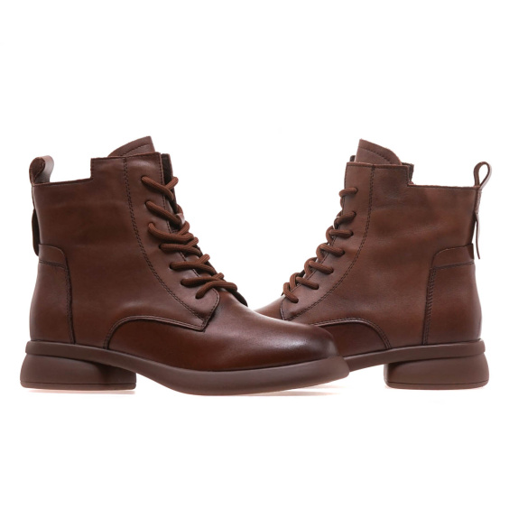 Черевики 24PFM YG-2816R/BROWN LTHR