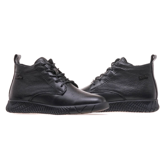 Черевики 24PFM T6-86518/BLACK LTHR