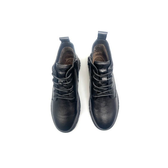Черевики 24PFM T6-86518/BLACK LTHR