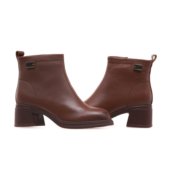 Черевики 24PFM QJ-660-1R/BROWN LTHR