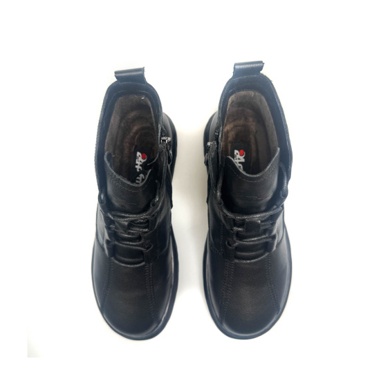Черевики 24PFM T6-95761/BLACK LTHR