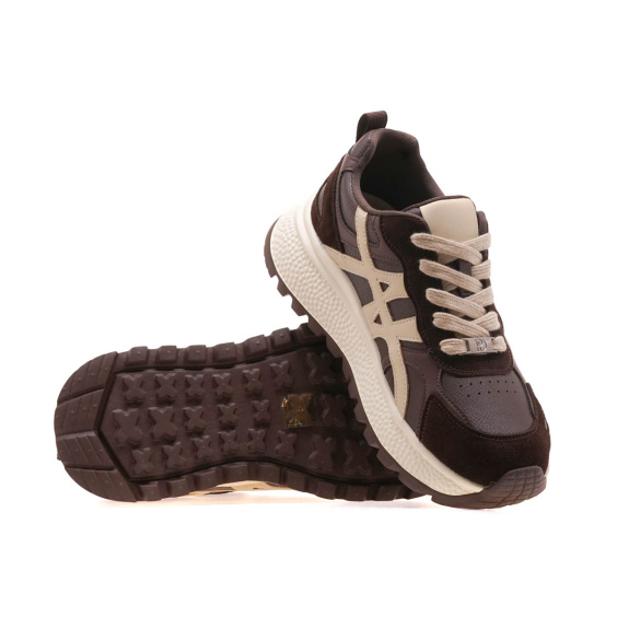 Кросівки STREBO AS1167-2/BROWN LTHR