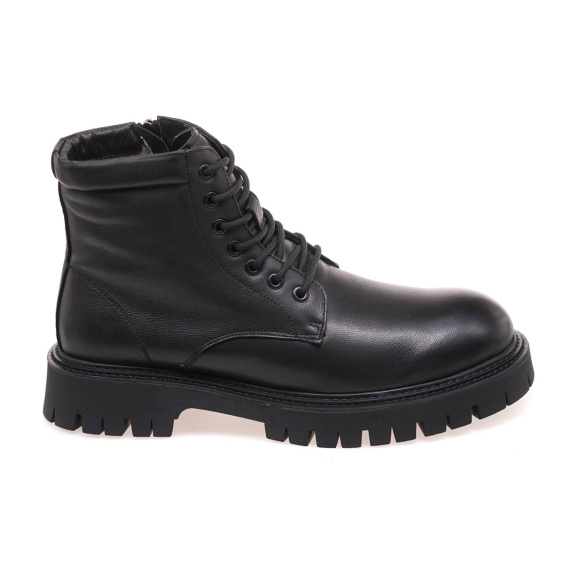 Черевики комфорт STREBO AM1388M-918-1/BLACK LTHR