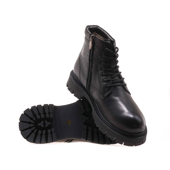 Черевики комфорт STREBO AM1388M-918-1/BLACK LTHR