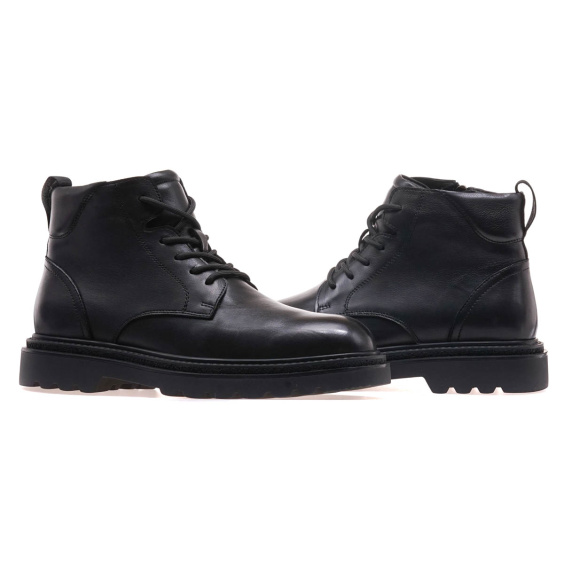 Черевики комфорт STREBO AM0217M-3-1/BLACK LTHR