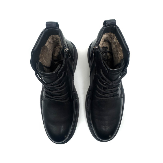 Черевики комфорт STREBO AM0217M-3-1/BLACK LTHR