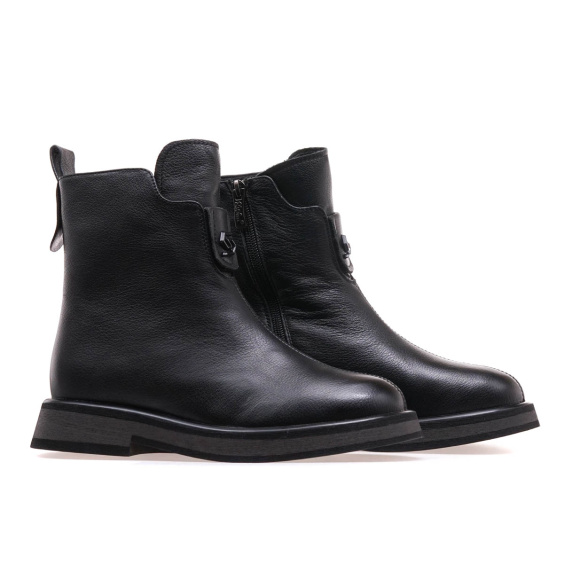 Черевики 24PFM W2-8815-10-MG/BLACK LTHR