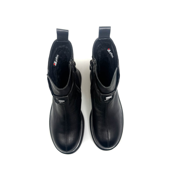 Черевики 24PFM W2-8815-10-MG/BLACK LTHR