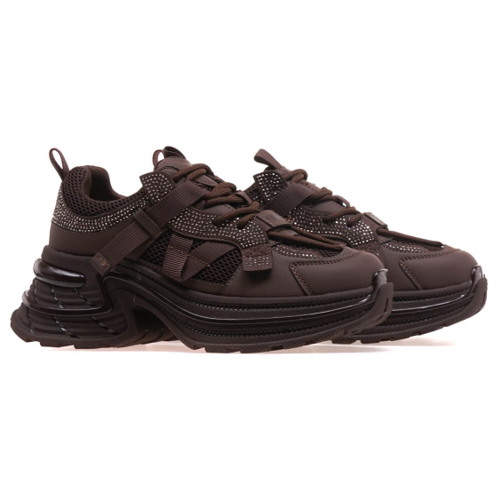 Кросівки STREBO HC127-3/BROWN LTHR