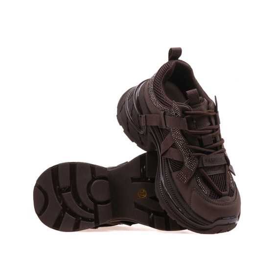 Кросівки STREBO HC127-3/BROWN LTHR