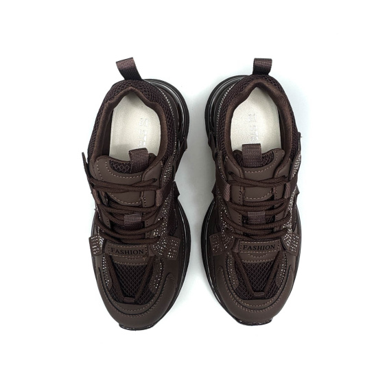 Кросівки STREBO HC127-3/BROWN LTHR