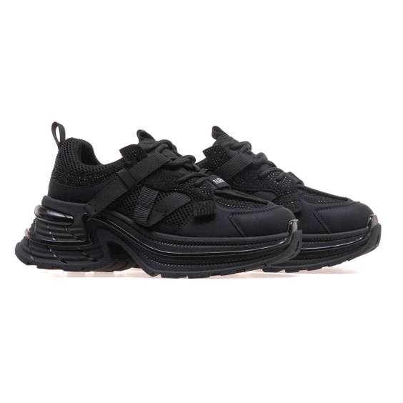 Кросівки STREBO HC127-2/BLACK LTHR