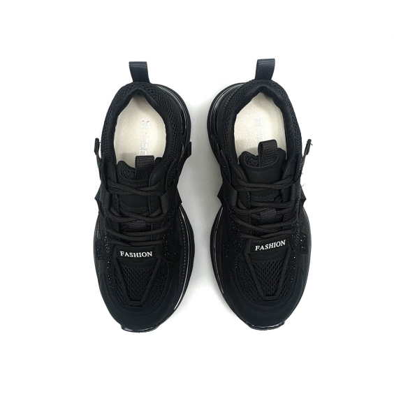 Кросівки STREBO HC127-2/BLACK LTHR
