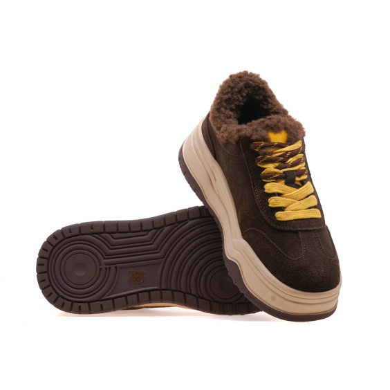 Кеди STREBO JS2212-2/BROWN WELL