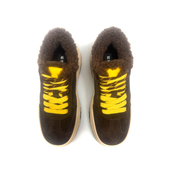 Кеди STREBO JS2212-2/BROWN WELL