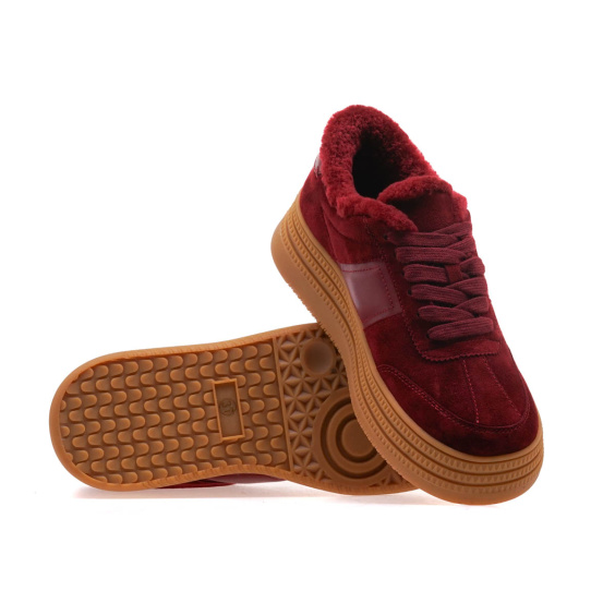 Кеди STREBO AM10636M-2-Y23/BORDO WELL