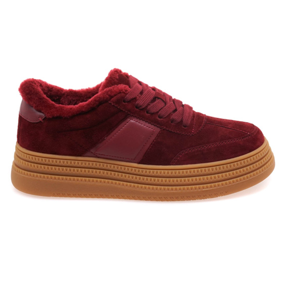 Кеди STREBO AM10636M-2-Y23/BORDO WELL