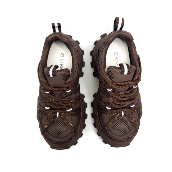 Кросівки STREBO SZ2022-6/CHOCOLATE