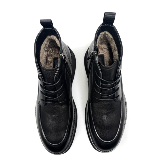 Черевики комфорт STREBO AM2236M-78-1/BLACK LTHR