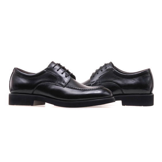Туфлі комфорт STREBO AM80688X-56-1/BLACK LTHR