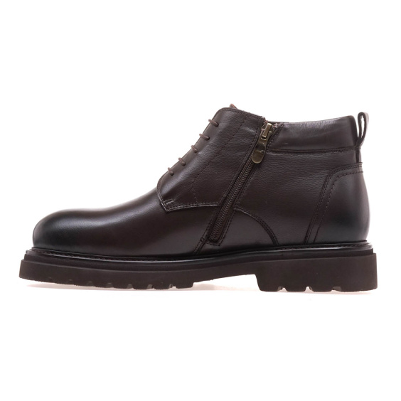 Черевики комфорт STREBO AM80999M-4-19/BROWN LTHR