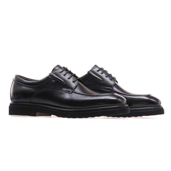 Туфлі комфорт STREBO AM80705-3-1/BLACK LTHR