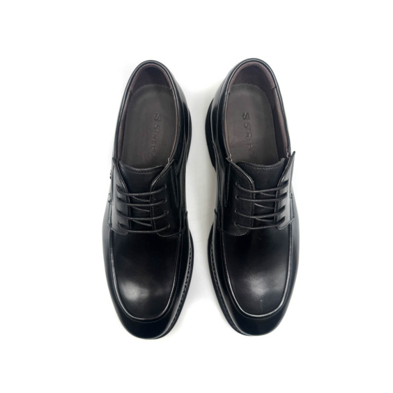 Туфлі комфорт STREBO AM80705-3-1/BLACK LTHR