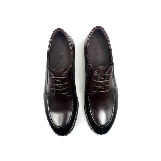 Туфлі комфорт STREBO AM80559-11-19/BROWN LTHR
