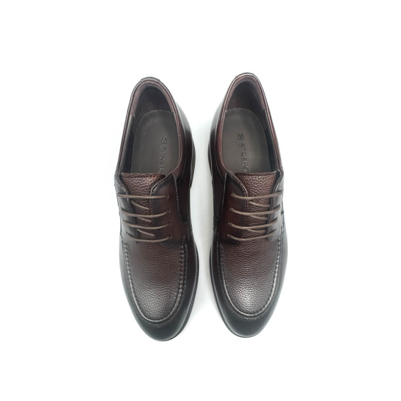 Туфлі комфорт STREBO AM80688X-56-19/BROWN LTHR