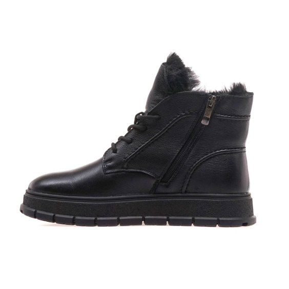 Черевики 24 PFM R3-1707-15-MG/BLACK LTHR
