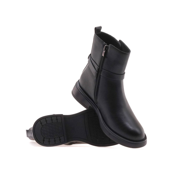 Черевики STREBO CD2611-01M/BLACK LTHR